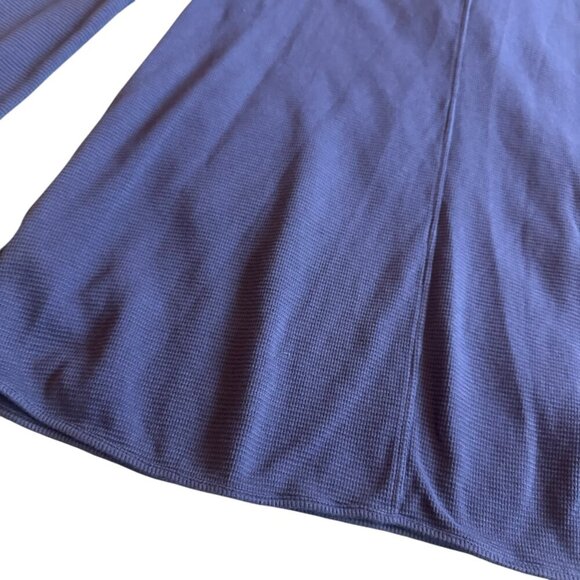 Soft Surroundings Take Two Textured Waffle Knit Tunic Top Purple Size XL Women's - Picture 9 of 12